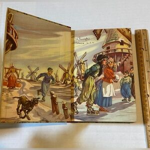 Hans Brinker or the Silver Skates Hardcover Book published 1945